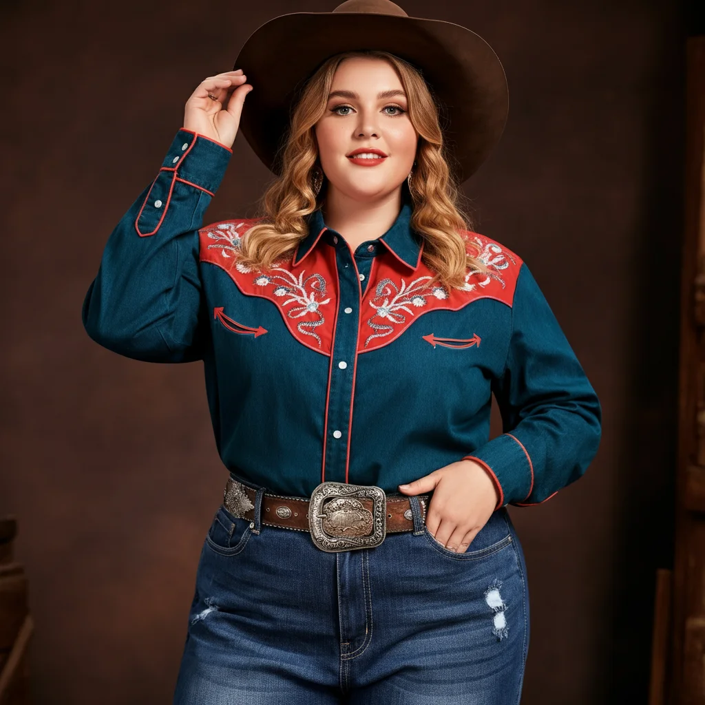 Western Shirt & Belt