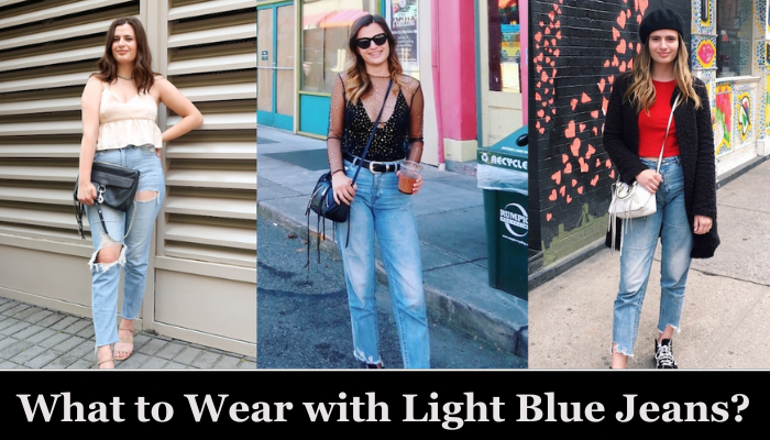 What to Wear with Light Blue Jeans