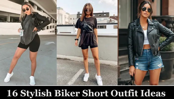 16 Stylish Biker Short Outfit Ideas