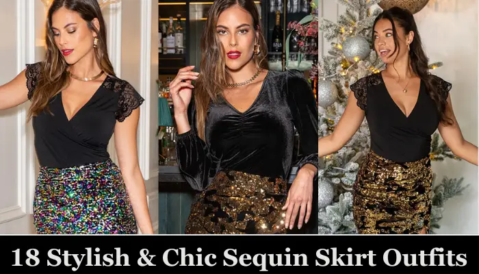 18 Sequin Skirt Outfits