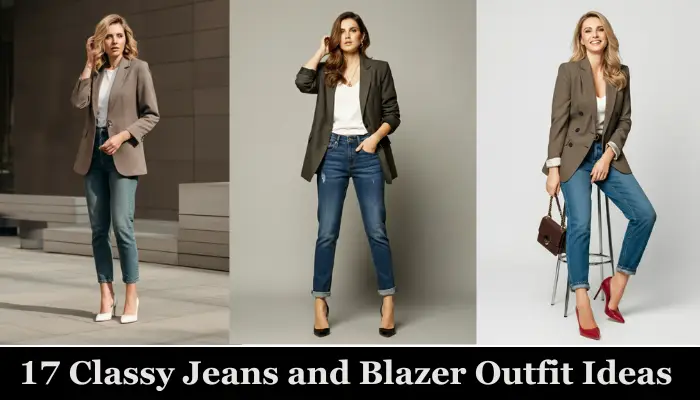 17 Classy Jeans and Blazer Outfit Ideas