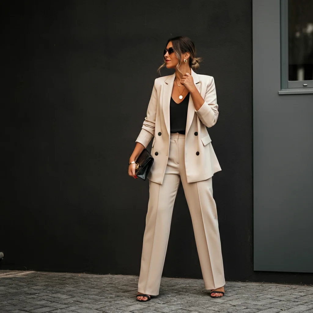 Blazer with Matching Pants