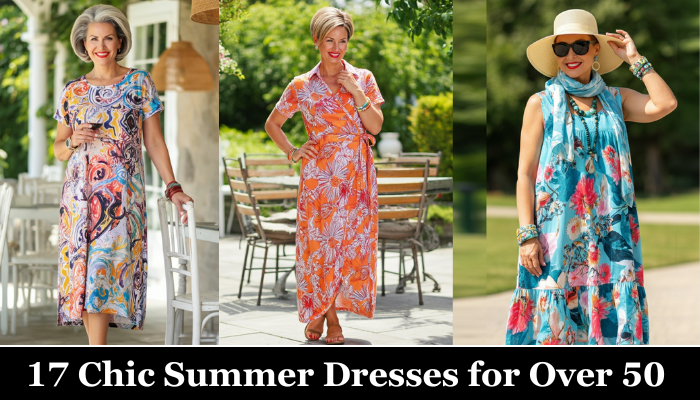 17 Chic Summer Dresses for Over 50