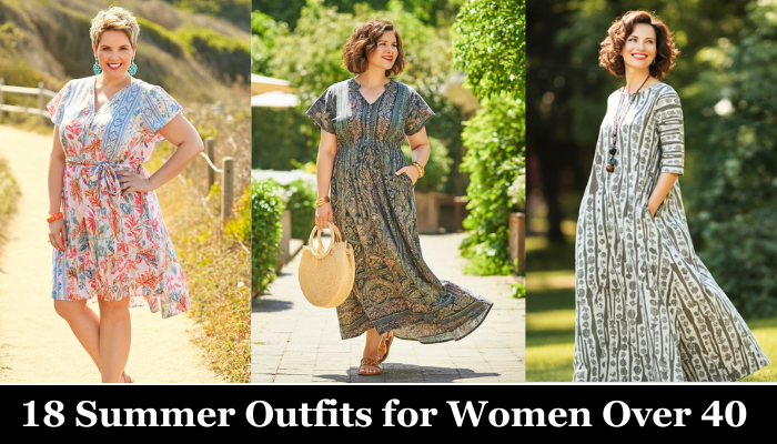 18 Stylish Summer Outfits for Women Over 40