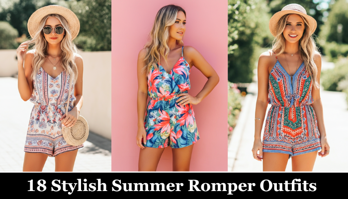 18 Stylish Summer Romper Outfits