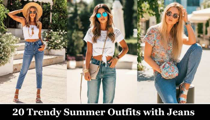 20 Stylish and Trendy Summer Outfits with Jeans