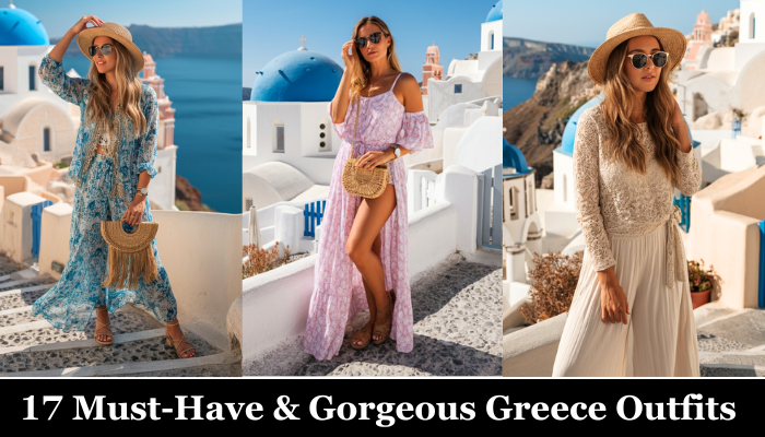 17 Must-Have & Gorgeous Greece Outfits