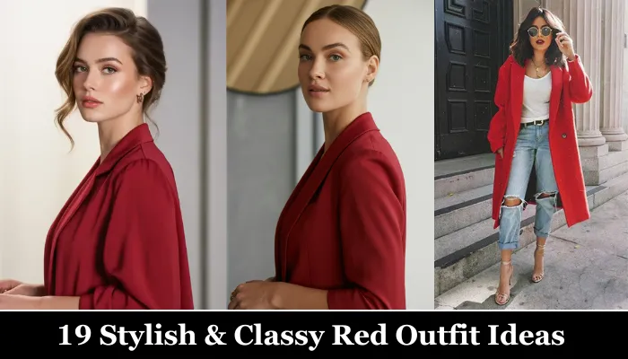 19 Stylish & Classy Red Outfit Ideas