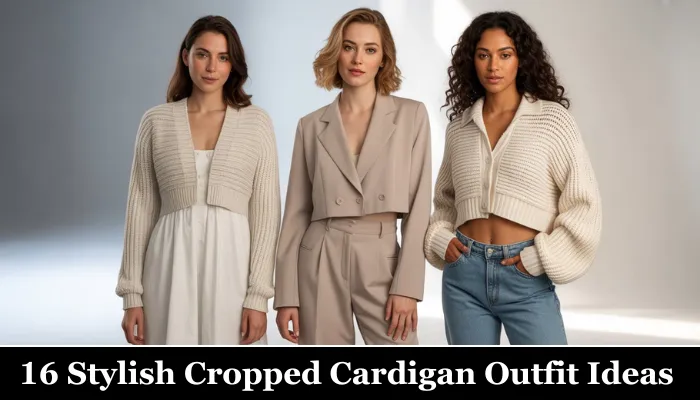 16 Stylish Cropped Cardigan Outfit Ideas