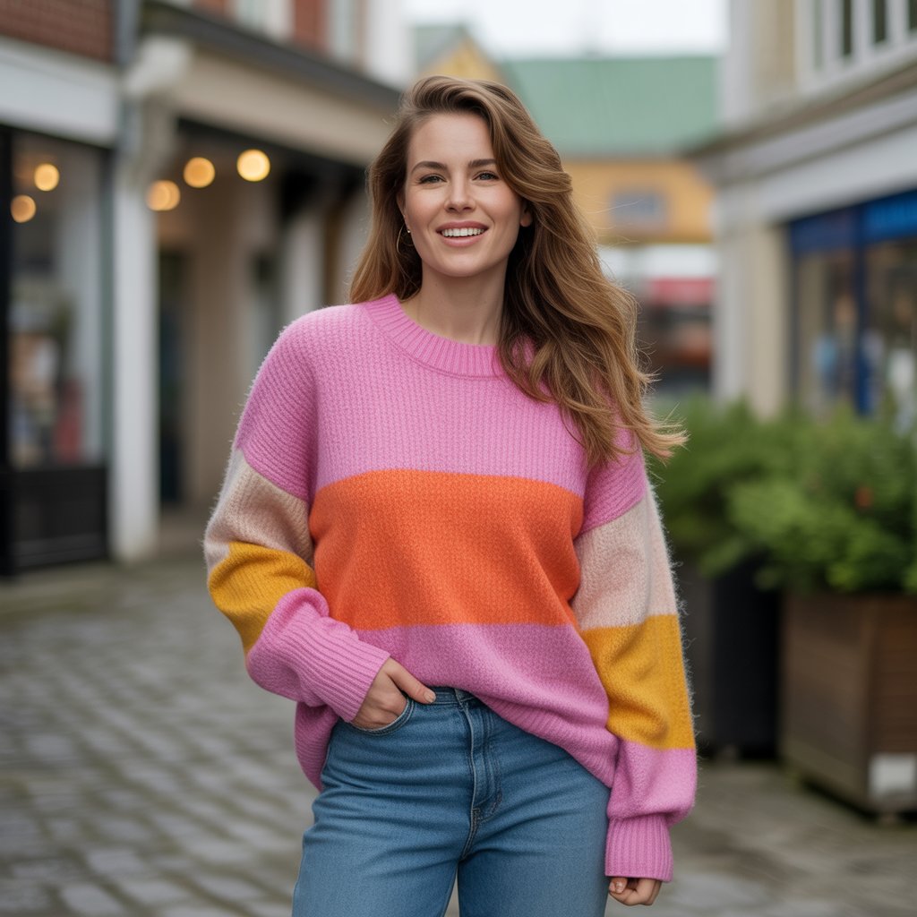 Brightly Colored Sweater
