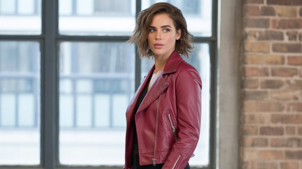 Colored Leather Jackets
