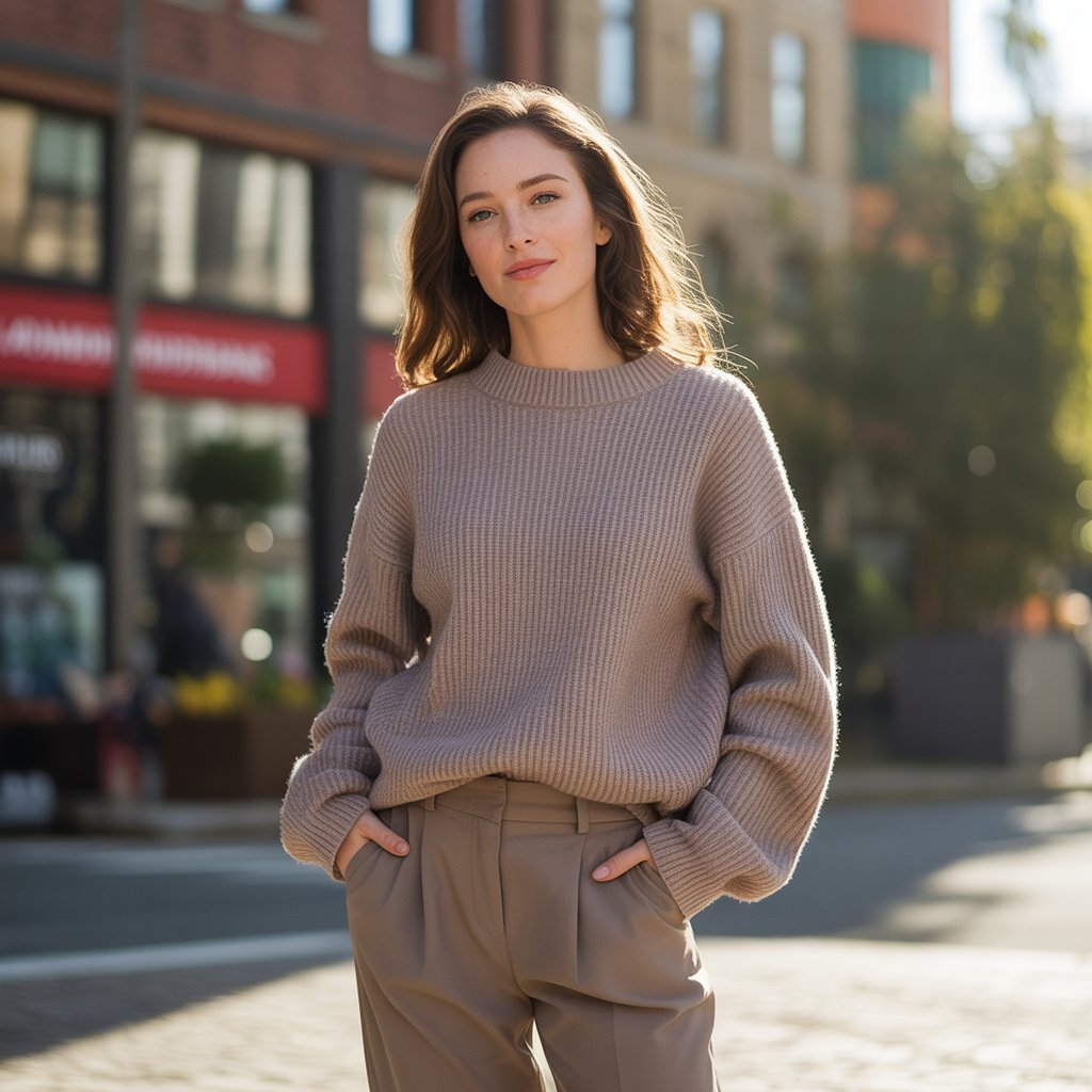 Sweater with Trousers