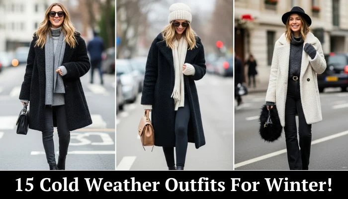 15 Cold Weather Outfits Winter (Chic & Stylish)