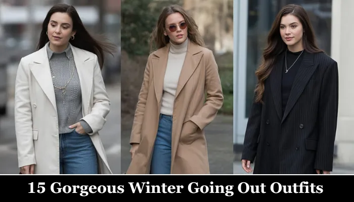 15 Gorgeous Winter Going Out Outfits