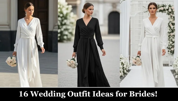 16 Gorgeous Wedding Outfit Ideas for Brides
