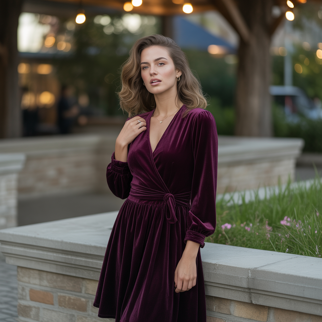A Velvet Dress