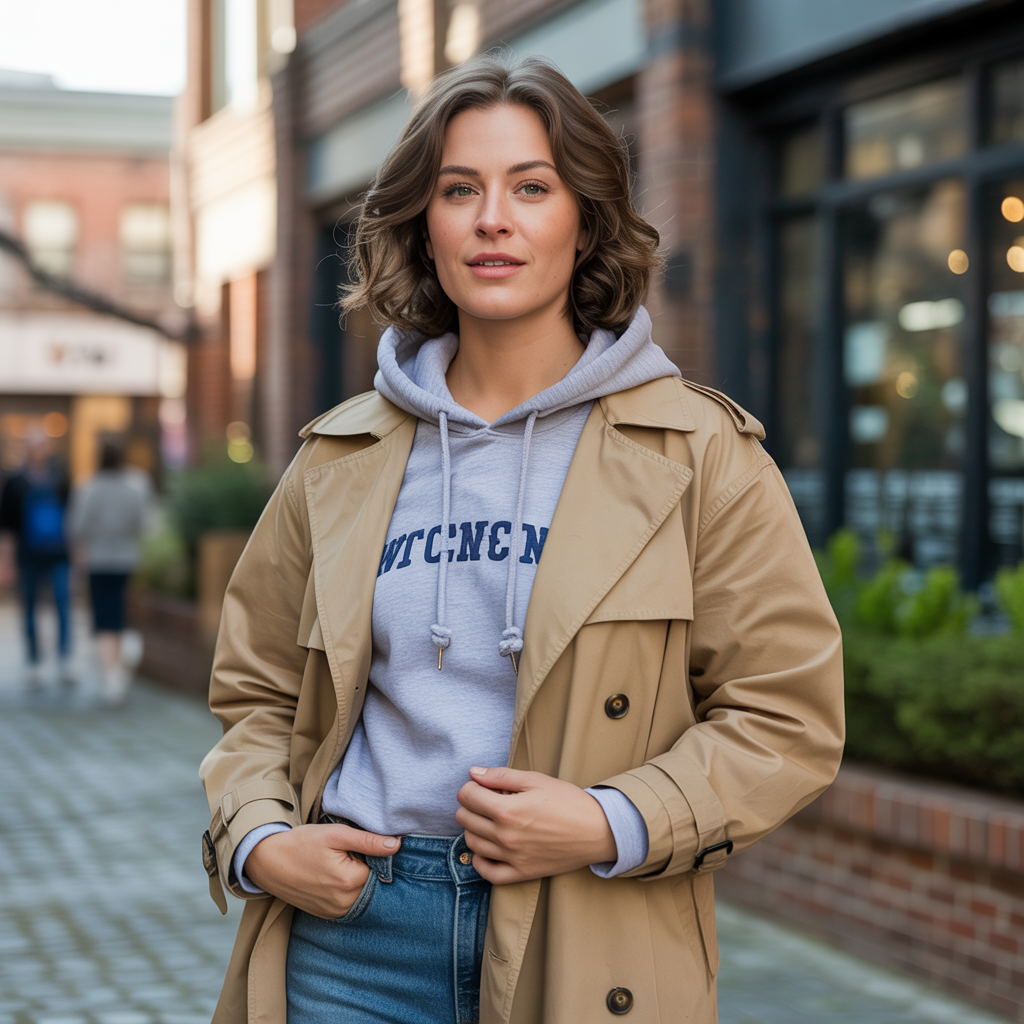 Casual Weekend with a Hoodie