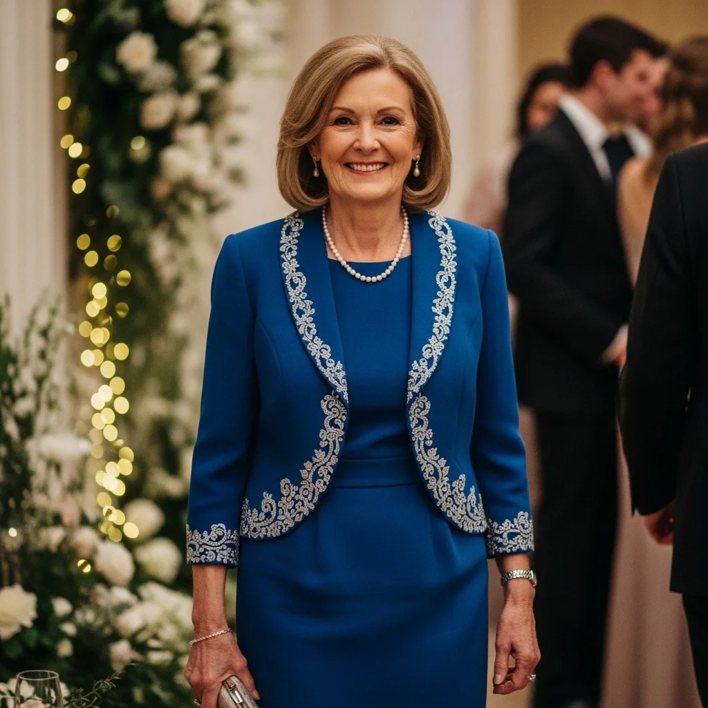 Dress with a Matching Jacket