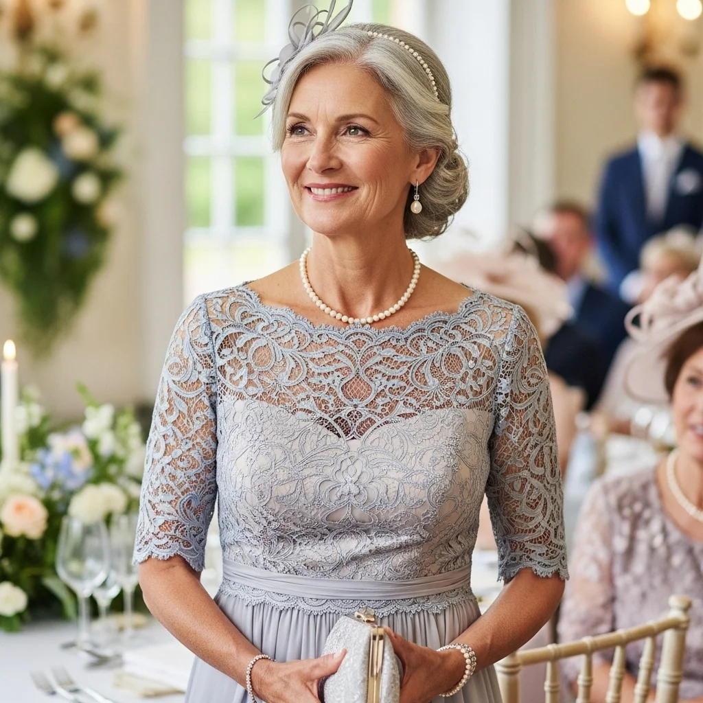 Graceful Lace Dress