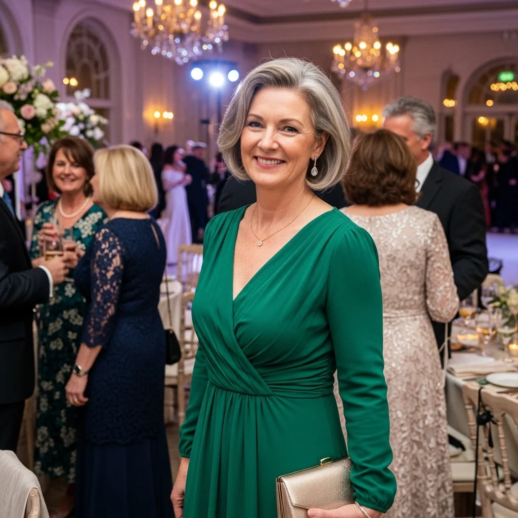 The Elegant Wrap Dress