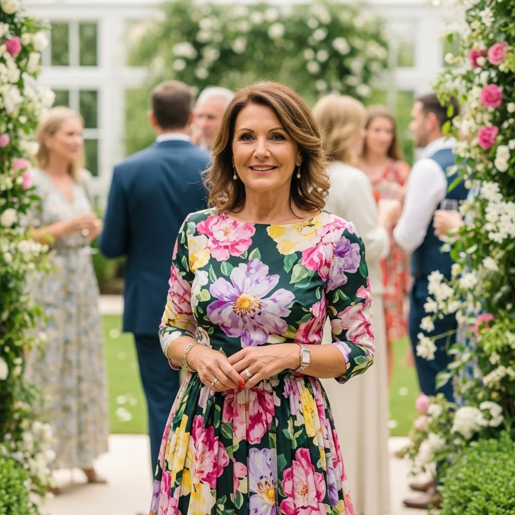 The Floral Print Dress