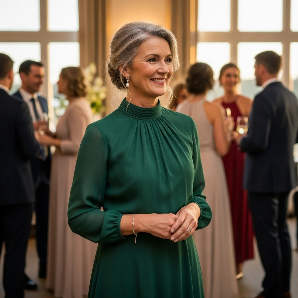 The High-Neck Dress