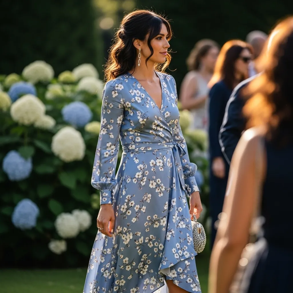 Wrap Dress for wedding