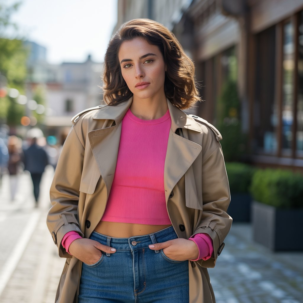 Bold and Bright with a Colored Top