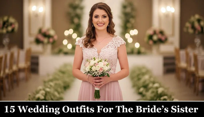 15 Stunning Wedding Outfits For The Bride's Sister