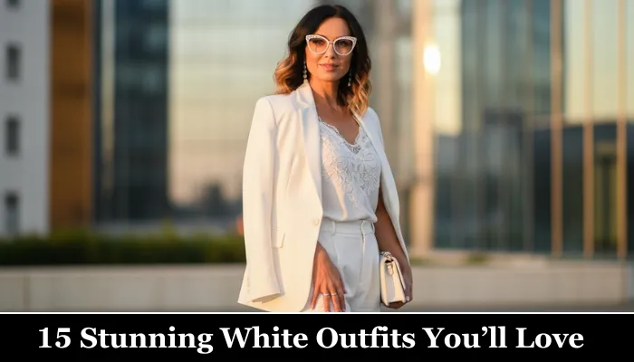 15 Stunning White Outfits You’ll Love