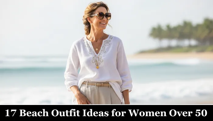 17 Elegant Beach Outfit Ideas for Women Over 50