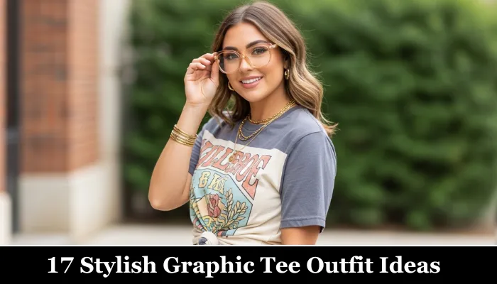 17 Stylish Graphic Tee Outfit Ideas