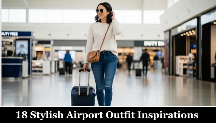 18 Stylish Airport Outfits: Cute & Comfy Ideas