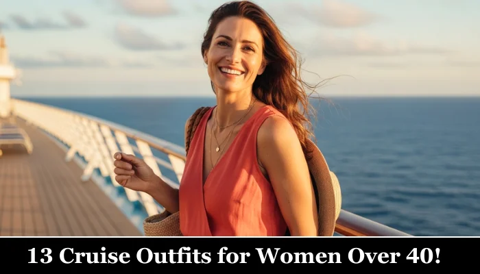 13 Stylish Cruise Outfits for Women Over 40 (Luxury Travel Style)