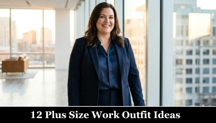 12 Plus Size Work Outfit Ideas That Feel Polished & Comfortable