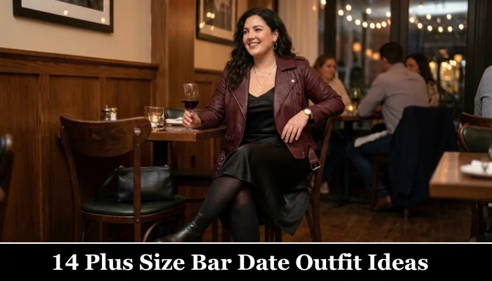 14 Plus Size Bar Date Outfit Ideas That Feel Bold & Chic