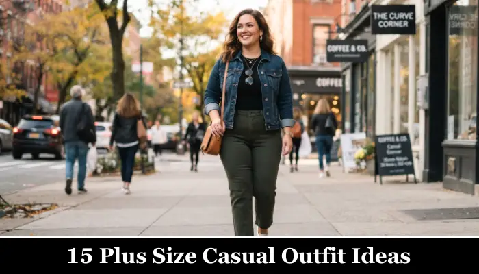 15 Plus Size Casual Outfit Ideas That Are Stylish & Comfortable