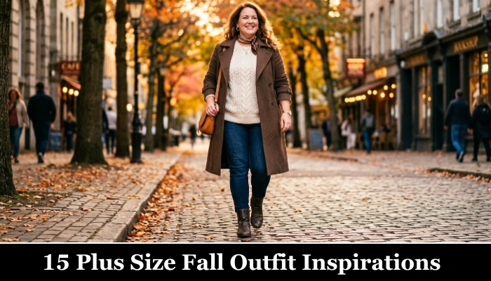 15 Plus Size Fall Outfit Ideas That Feel Cozy & Stylish
