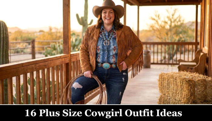 16 Plus Size Cowgirl Outfit Ideas That Feel Bold & Western