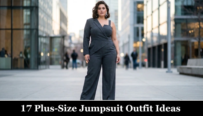17 Trendy Plus-Size Jumpsuit Outfit Ideas