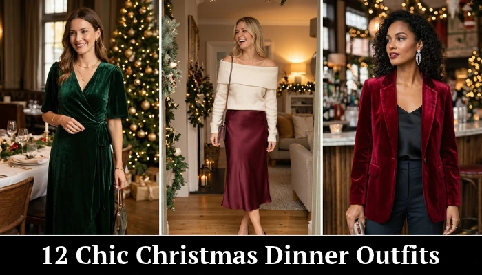 12 Chic Christmas Dinner Outfits for a Festive Holiday Look