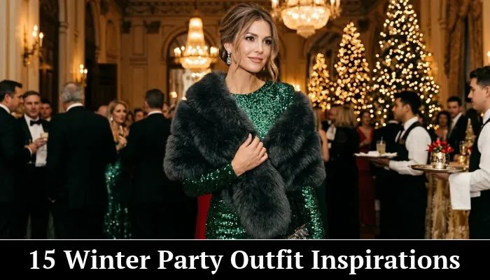 15 Chic Winter Party Outfit Ideas for a Glamorous Look