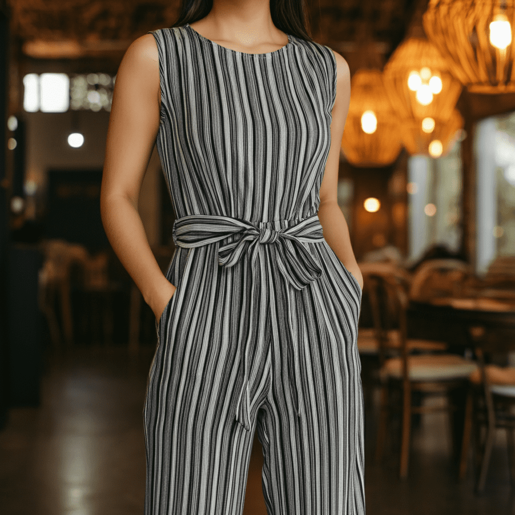 Nicola Striped Pants - Fashionable and Comfortable Look