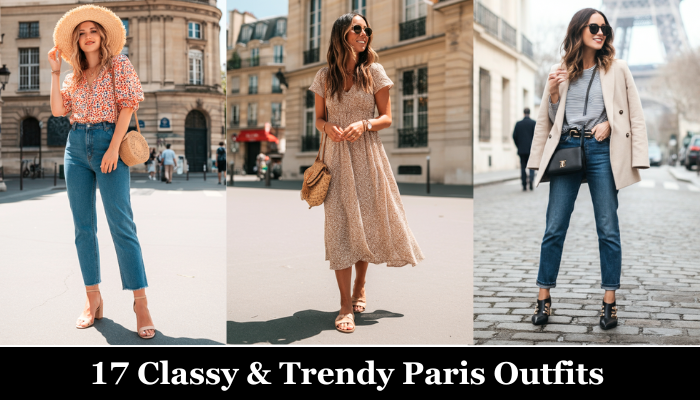 17 Classy & Trendy Paris Outfits