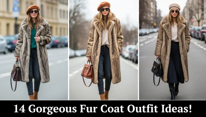 14 Gorgeous Fur Coat Outfit Inspirations