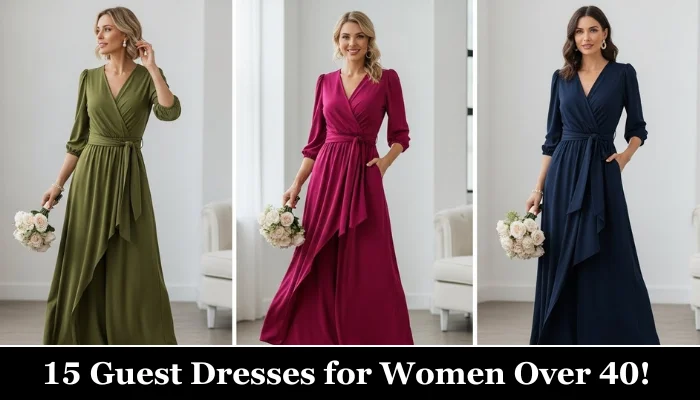15 Gorgeous Wedding Guest Dresses for Women Over 40