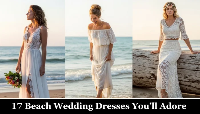 17 Beach Wedding Dresses You’ll Adore